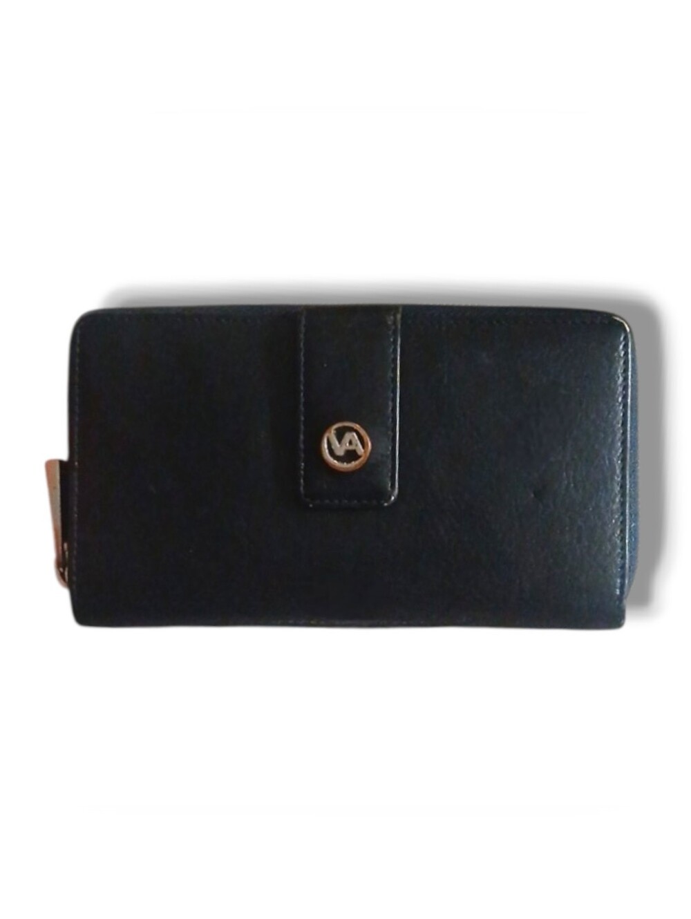 Pre-loved Valentina Leather Bifold Compact Continental Wallet